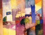 August Macke - Bilder Gemälde - Kairouan