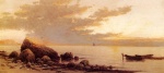 Alfred Thompson Bricher  - Bilder Gemälde - Sunset
