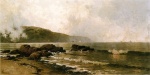 Alfred Thompson Bricher  - Bilder Gemälde - The Coast at Grand Manan