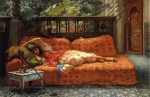 Frederick Arthur Bridgman  - Bilder Gemälde - The Siesta