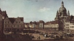 Bernardo Bellotto - Peintures - Le marché neuf