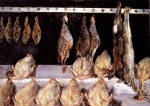 Gustave Caillebotte - Bilder Gemälde - Display of Chickens and Game Birds