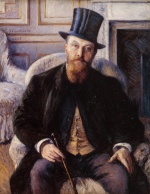 Gustave Caillebotte - Bilder Gemälde - Portrait of Jules Dubois