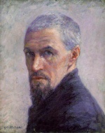 Gustave Caillebotte  - Bilder Gemälde - Selbstportrait