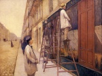 Gustave Caillebotte  - Bilder Gemälde - The House Painters
