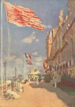 Claude Monet - Bilder Gemälde - Das Hotel Des Roches Noires in Trouville