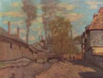 Claude Monet - Bilder Gemälde - Der Bach von Robec