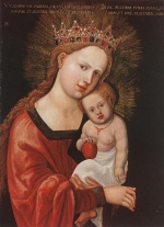 Albrecht Altdorfer  - Peintures - Marie avec l'enfant