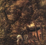 Albrecht Altdorfer  - Peintures - Saint George dans la forêt