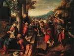 Correggio - Bilder Gemälde - The Adoration of the Magi