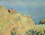 Claude Monet - Bilder Gemälde - Hütte des Douaniers bei Varengeville