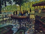 Claude Monet - Bilder Gemälde - Der Froschteich
