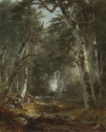 Asher Brown Durand - paintings - In the Woods