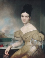 Asher Brown Durand - Peintures - Mme Winfield Scott