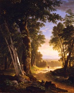 Asher Brown Durand - Bilder Gemälde - The Beeches