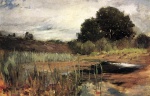 Frank Duveneck - paintings - Polling Landscape