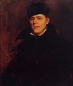 Frank Duveneck - Bilder Gemälde - Portrait of Major Dillard H. Clark