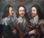 Anthonis van Dyck  - Bilder Gemälde - Portrait Karl des I (König von England)