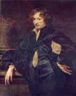 Anthonis van Dyck  - Bilder Gemälde - Selbstportrait
