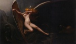 Luis Ricardo Falero - paintings - A Fairy Under Starry Skies
