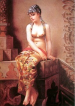 Luis Ricardo Falero - paintings - Enchantress