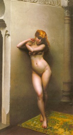 Luis Ricardo Falero - paintings - La favorite