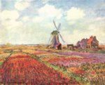 Claude Monet  - paintings - Tulip Fields in Holland