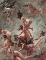Luis Ricardo Falero - paintings - Vision of Faust