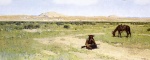 Henry Farny - paintings - A Rest in the Desert