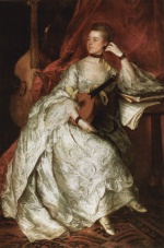 Thomas Gainsborough - paintings - Ann Ford (Mrs Philip Ticknesse)