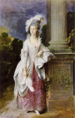 Thomas Gainsborough - paintings - Mrs Graham