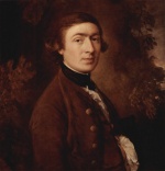 Thomas Gainsborough - Bilder Gemälde - Selbstportrait