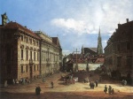 Bernardo Bellotto  - Bilder Gemälde - Vienna, the Lobkowitzplatz