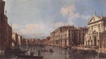 Bernardo Bellotto  - Bilder Gemälde - View of the Grand Canal at San Stae