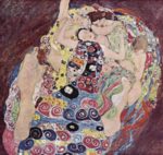 Gustav Klimt - Bilder Gemälde - Die Jungfrau