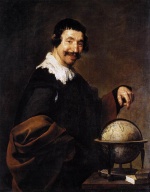 Diego Velazquez  - Bilder Gemälde - Democritus