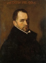 Diego Velazquez  - Bilder Gemälde - Portrait of a Cleric