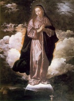 Diego Velazquez  - Peintures - L'Immaculée Conception