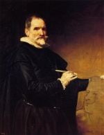 Diego Velazquez  - Bilder Gemälde - The Sculptor Martinez Montanes