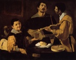 Diego Velazquez  - Peintures - Trois Musiciens