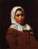 Diego Velazquez  - Peintures - Jeune paysanne