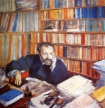 Hilaire Germain Edgar De Gas  - Peintures - Edmond Duranty