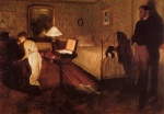 Edgar Degas  - Bilder Gemälde - Interior