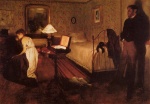 Edgar Degas  - Peintures - Intérieur