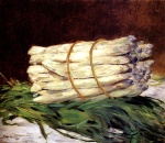 Edouard Manet  - Bilder Gemälde - A Bunch of Asparagus