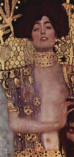 Gustav Klimt - Bilder Gemälde - Judith mit dem Haupt Holofernes