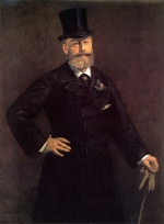 Edouard Manet  - Bilder Gemälde - Portrait of Antonin Proust