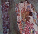 Gustav Klimt - Bilder Gemälde - Leben und Tod