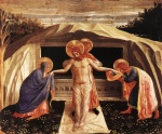 Fra Angelico  - Bilder Gemälde - Entombment