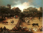 Francisco Jose de Goya  - Bilder Gemälde - The Bullfight